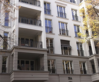 22 Eigentumswohnungen in der Bleibtreustraße 25, 10707 Berlin-Charlottenburg . Plattformpreis 2017