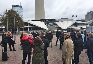 50 Jahre Berliner Fernsehturm, Eröffnung der Ausstellung am 3. Oktober 2019