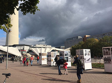 50 Jahre Berliner Fernsehturm, Eröffnung der Ausstellung am 3. Oktober 2019