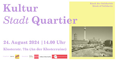 Kulturstadtquartier, 24.08.24 - Banner