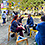 KulturStadtQuartier: Ausklang bei Gesprächen.