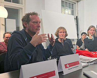 Nachwuchs-Wettbewerb Stadt im Wandel - Stadt der Ideen 2025, Round Table Talk, Daniel Diekmann